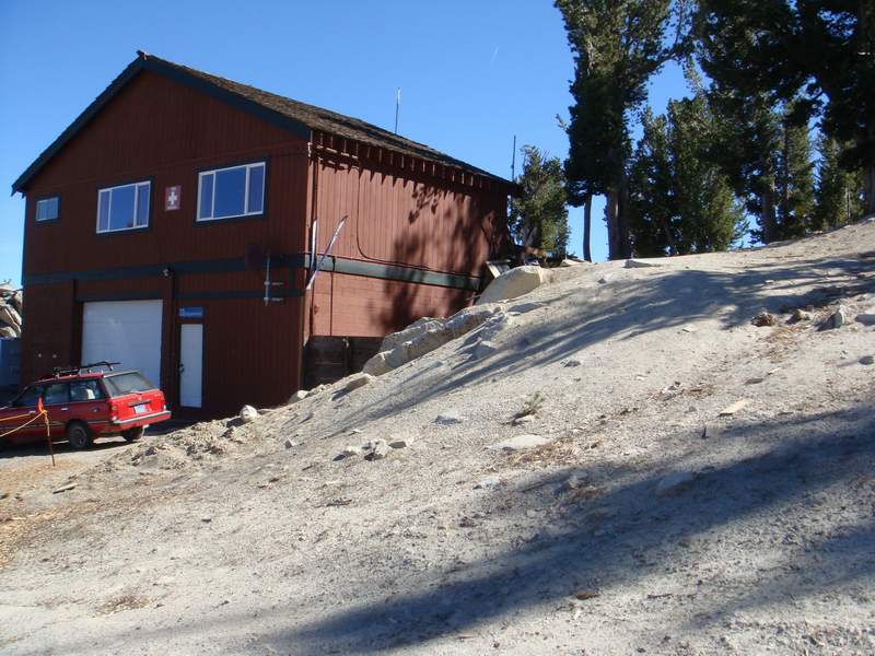 East Peak Radio Building - Summer Time